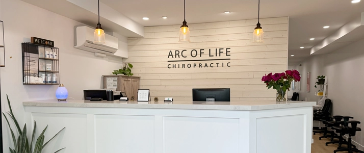 Front Desk at Arc of Life Chiropractic